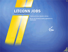 Tablet Screenshot of jobs.litconn.com